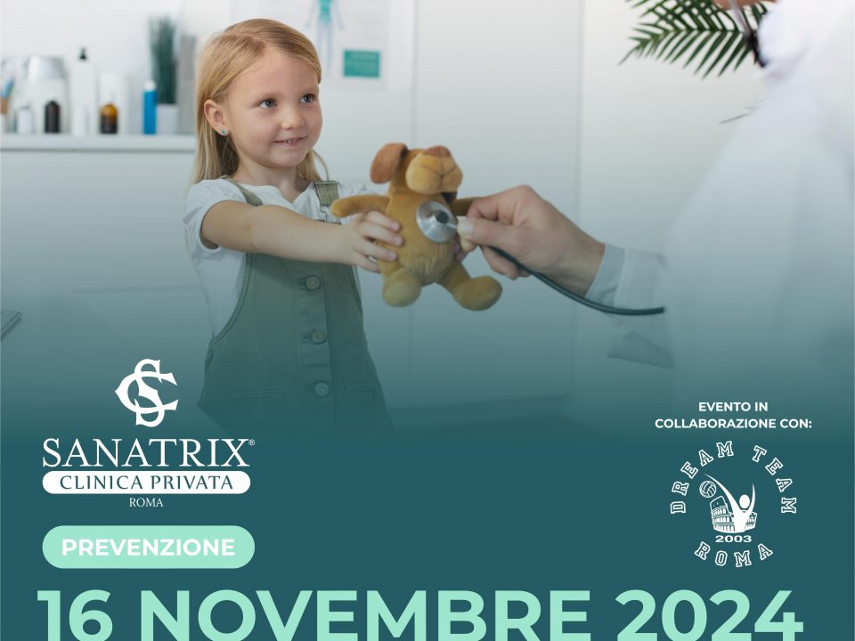 Giornata del Bambino Clinica Sanatrix Roma 16 novembre 2024 social